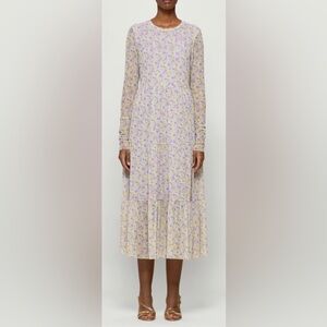 Baum und Pferdgarten The Woman Who Fell To Earth Jocelina Printed Mesh Dress